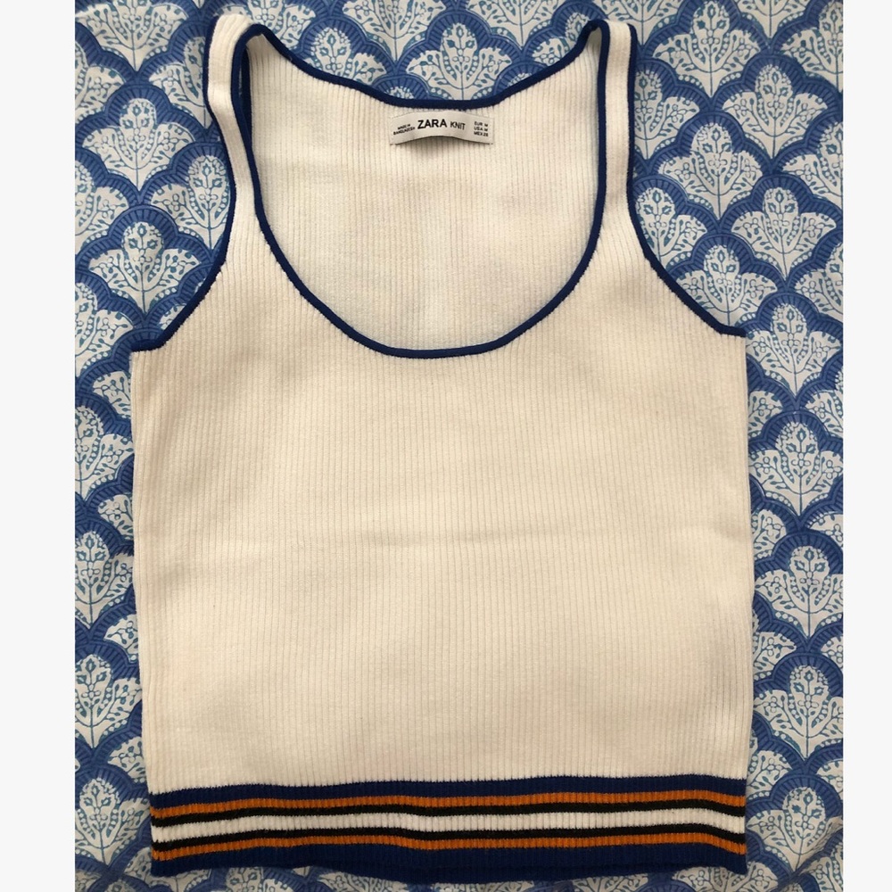 Zara knit tank top
